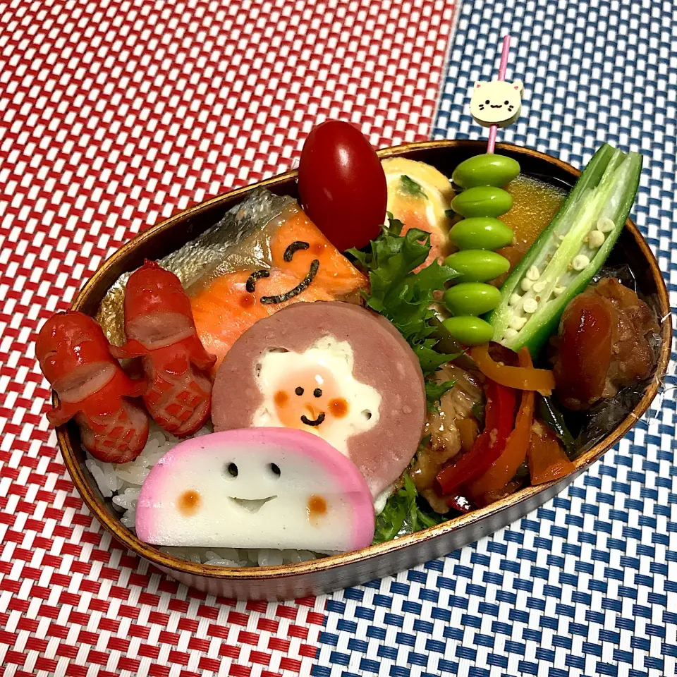 Snapdishの料理写真:2018年3月22日 オレ弁当♪|クッキングおやぢさん