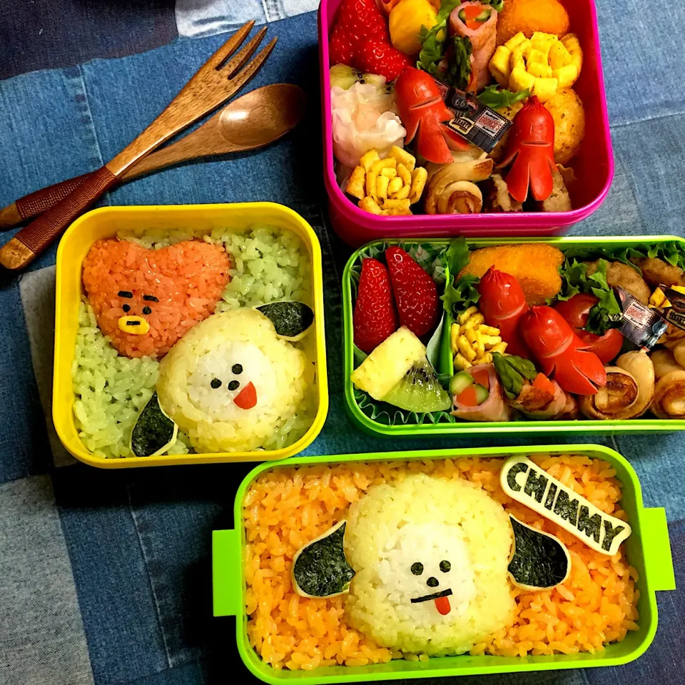 『CHIMMY＆TATAお弁当』٩(ˊᗜˋ*)و|ジュリさん