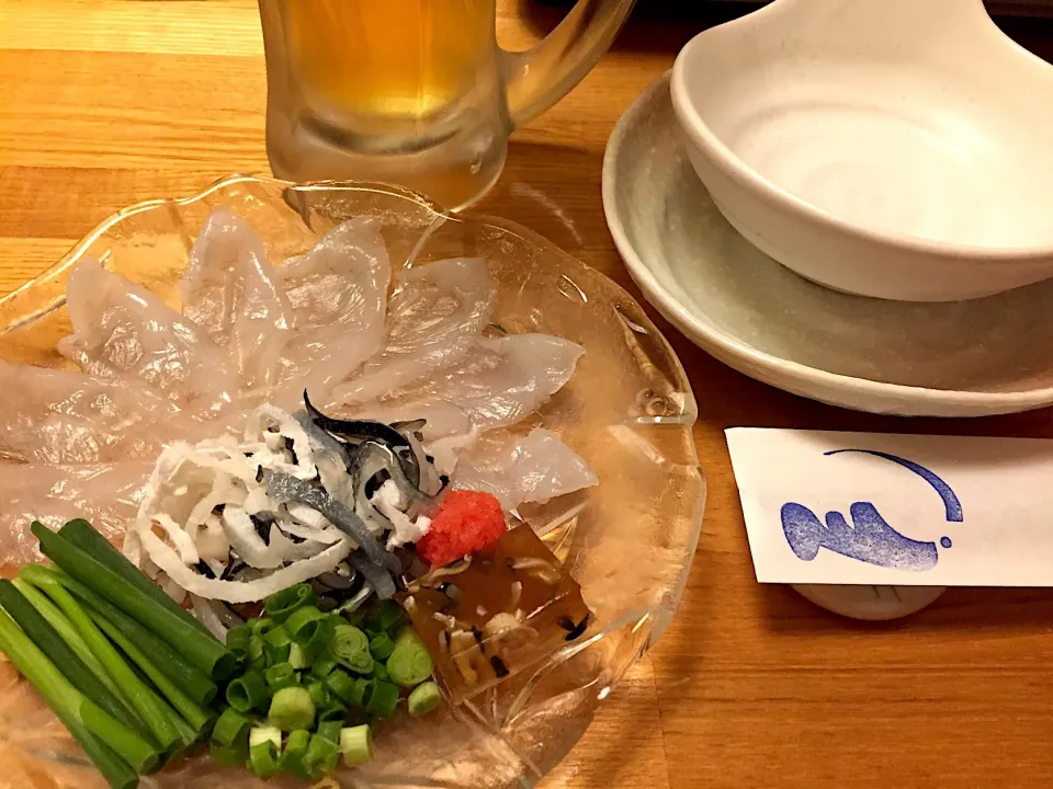 Snapdishの料理写真:ふぐ刺し|reiさん