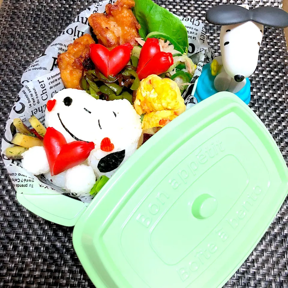 Snapdishの料理写真:スヌーピー弁当|にゃるさん