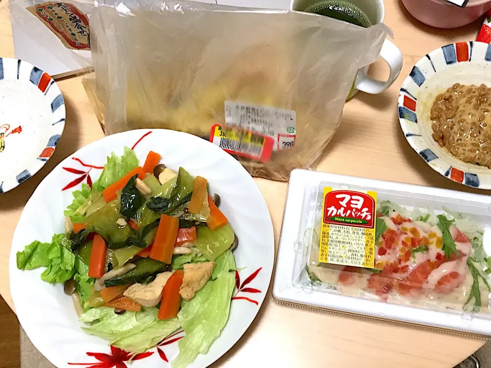 3月22日夕食|ばぁさんさん