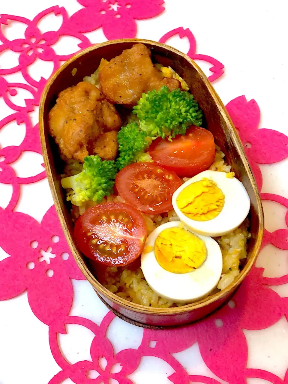 #ドライカレー弁当  #旦那さんお弁当|Yuki Kawasumiさん