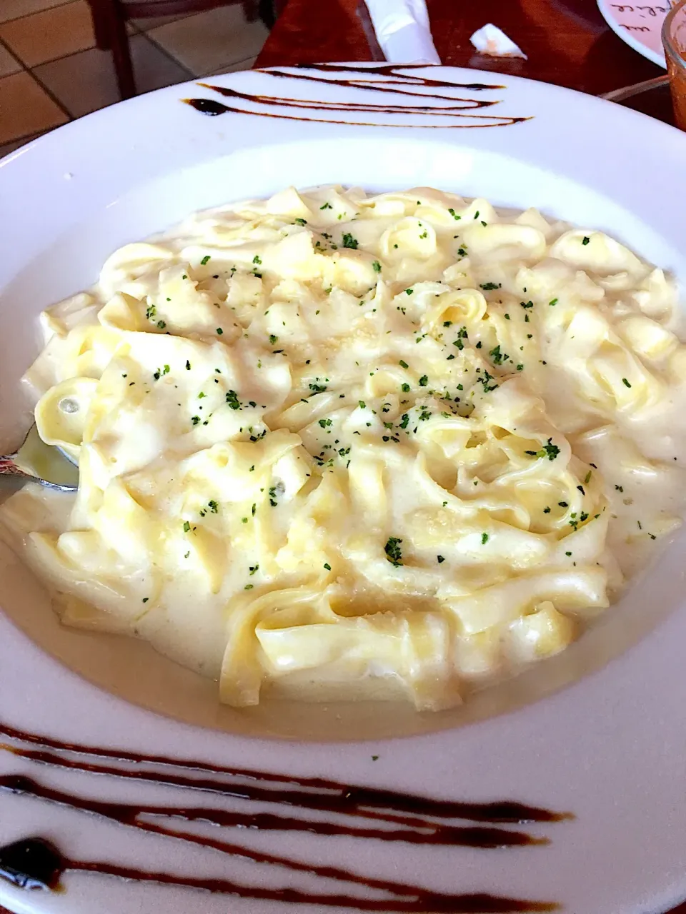 Fresh Handmade Fettuccine noodles Alfredo  #fettuccinealfredo|🌺IAnneさん