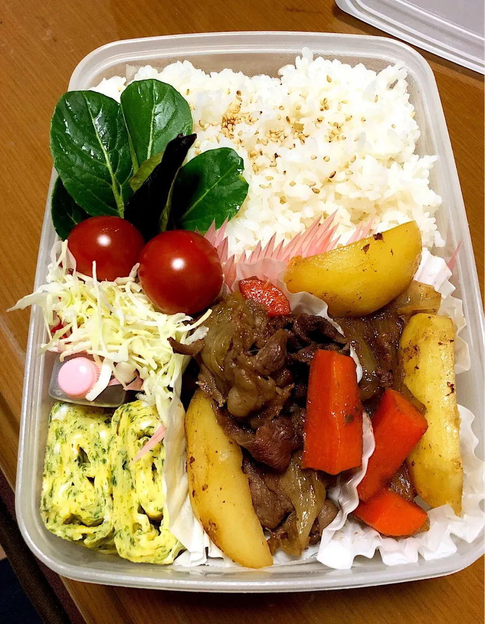 息子弁 肉じゃが弁当|masasho's momさん