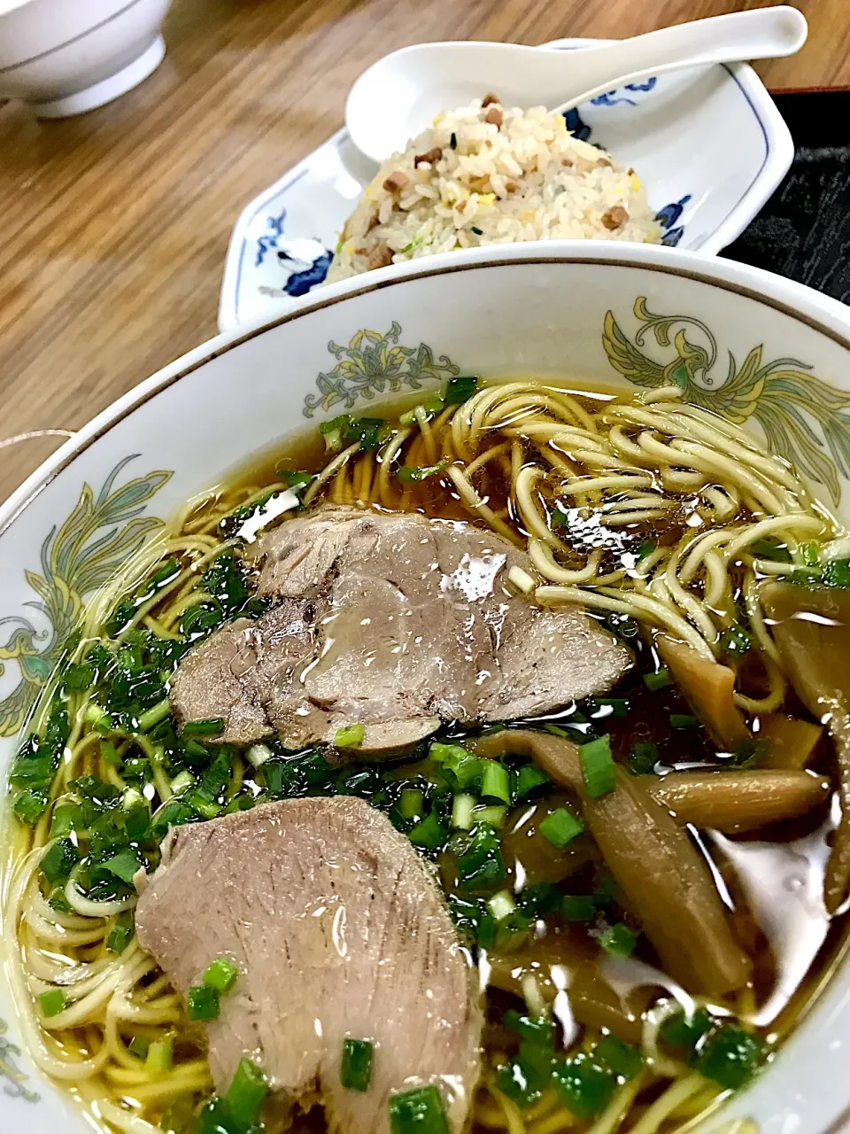 ✨漢のラーメン+半チャハーン✨|中さんさん