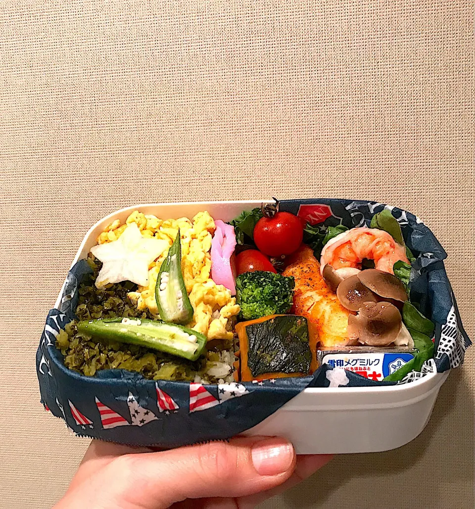 #アスリート弁当 #たかな弁当|n_nさん