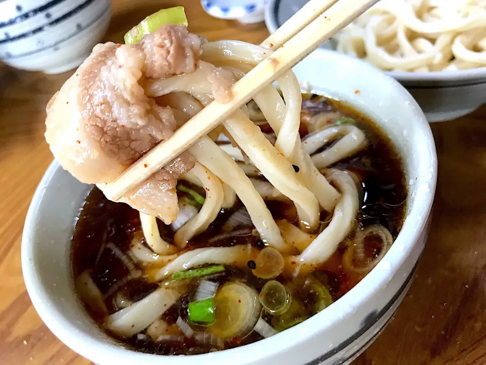 肉つゆうどん🥢❤️ #おひるごはん  #お昼ごはん  #お昼ご飯  #ランチ  #うどん  #肉つゆ  #外食 #天狗屋|K.anjuさん