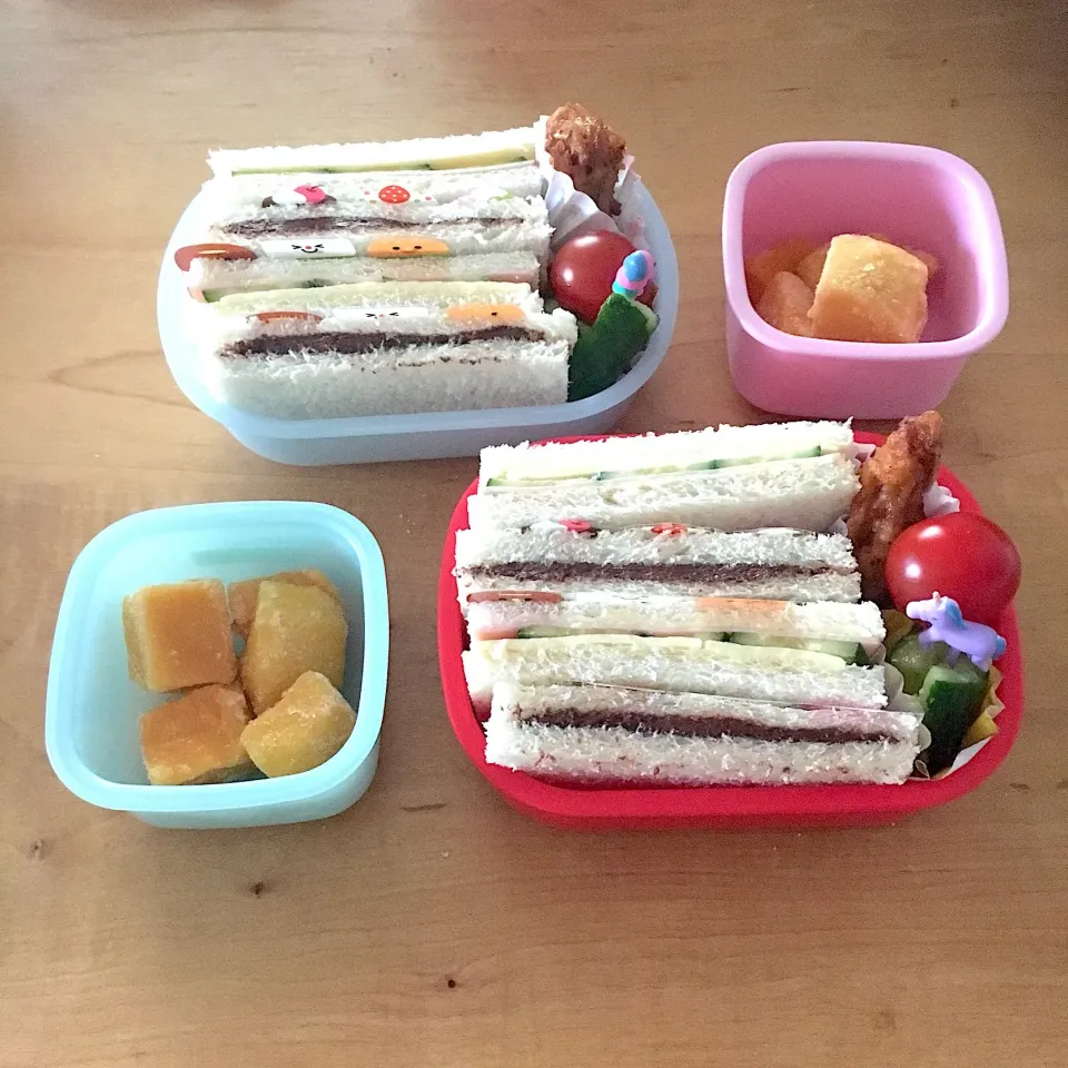 Snapdishの料理写真:20180314 ゆりあい  #幼稚園  #お弁当  #年長さんお弁当  #年少さんお弁当  #弁当|Fumiさん