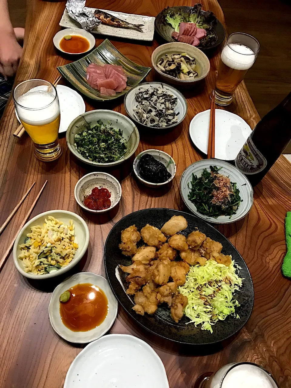 2018.3.24 BBQに続いて夜の部開宴🍻🍻🍻|ゆみずさん