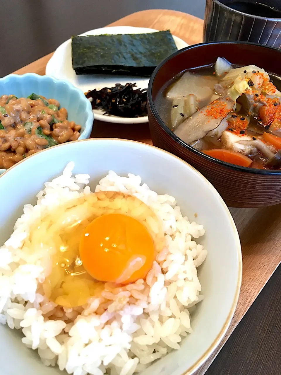 朝ごはん♡卵かけご飯♡|ゆきりん。さん