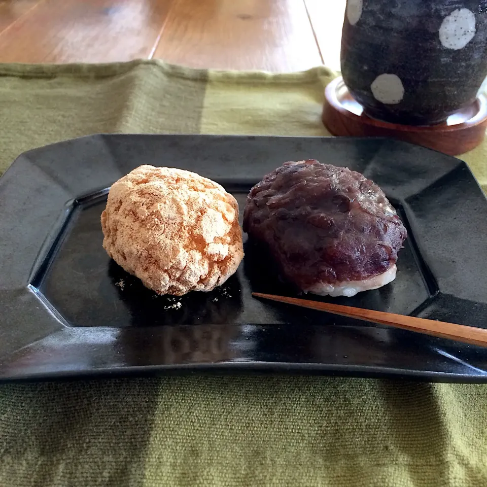 Snapdishの料理写真:#手作りおはぎ 🍡|sato*さん