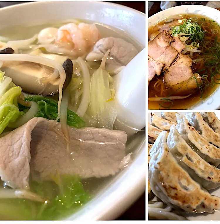 五目汁ラーメン、ラーメン、餃子|Hiro Yanさん