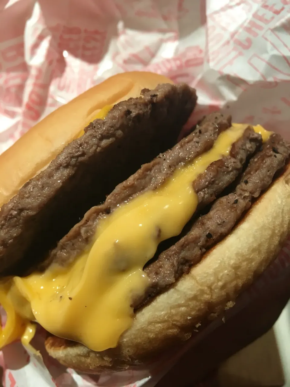 ダブルチーズバーガー➕100円|ますおさん