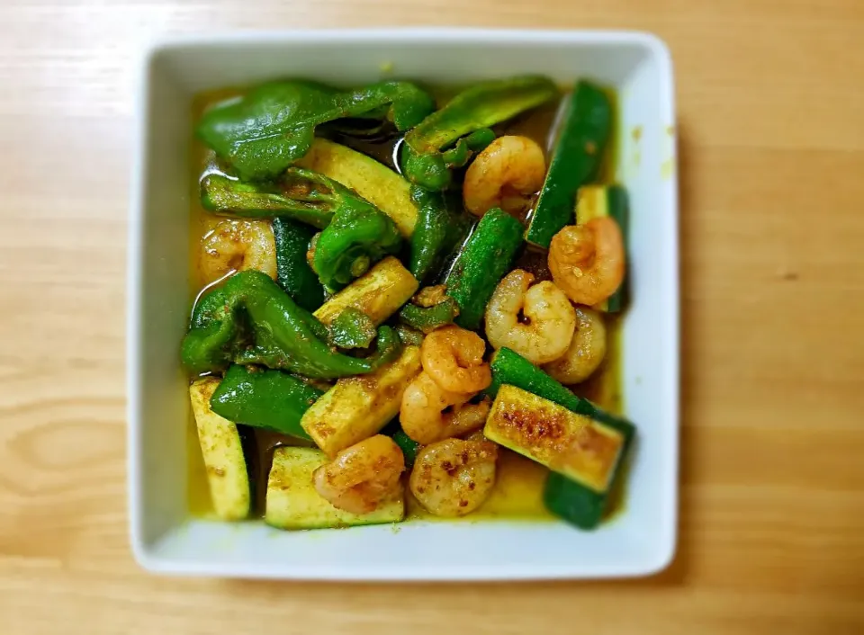 海老と野菜のカレーオイル煮|keiさん