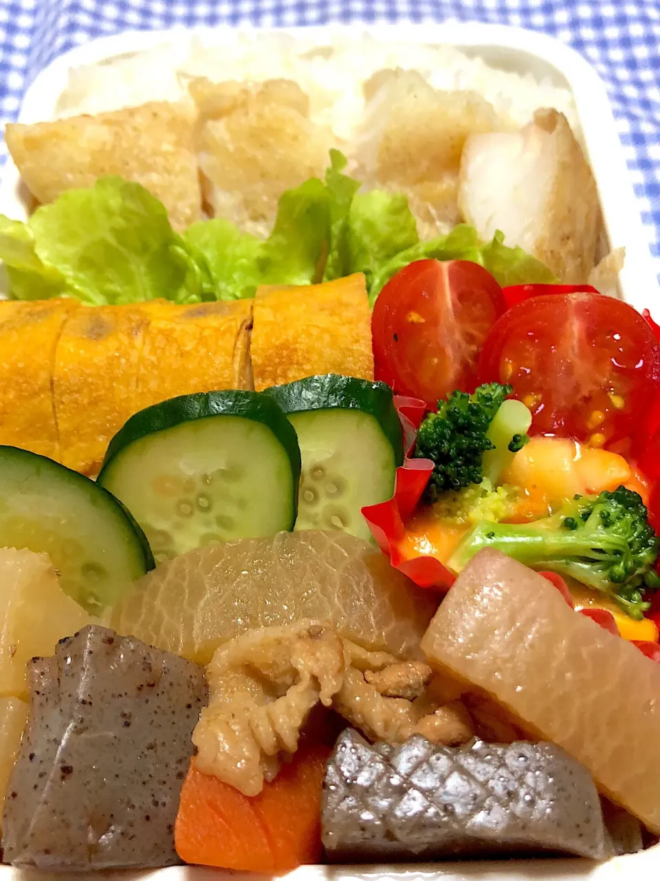 3月26日（月） 白身魚ムニエル弁当🍱|かよっぺさん