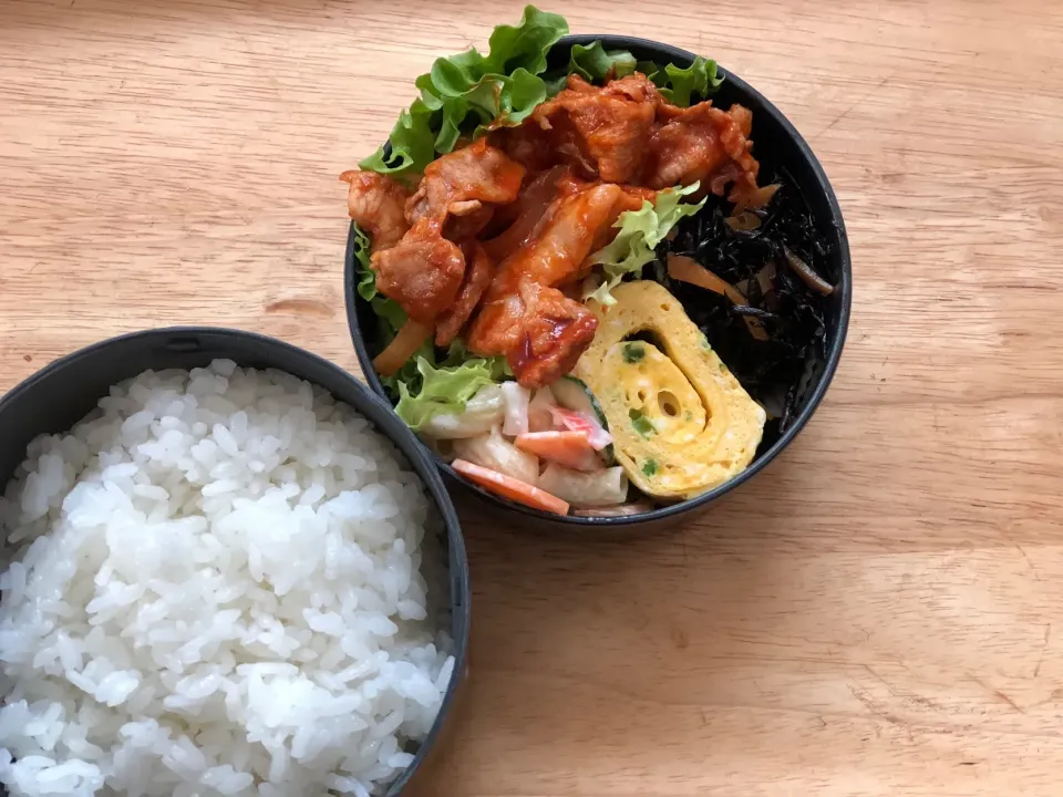 ポークチャップ弁当|弁当 備忘録さん