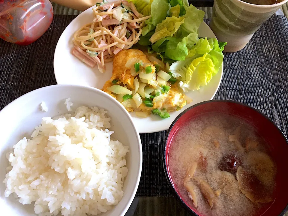 男子料理 朝食 2018年3/26 オムレツが失敗しちゃいました。|Booパパさん