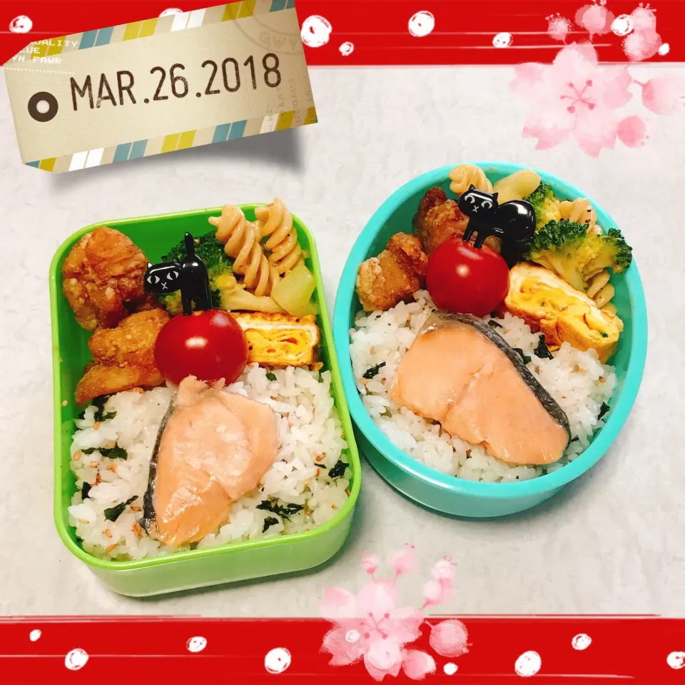 2018/3/26   #春休み  #お弁当|もっさんさん