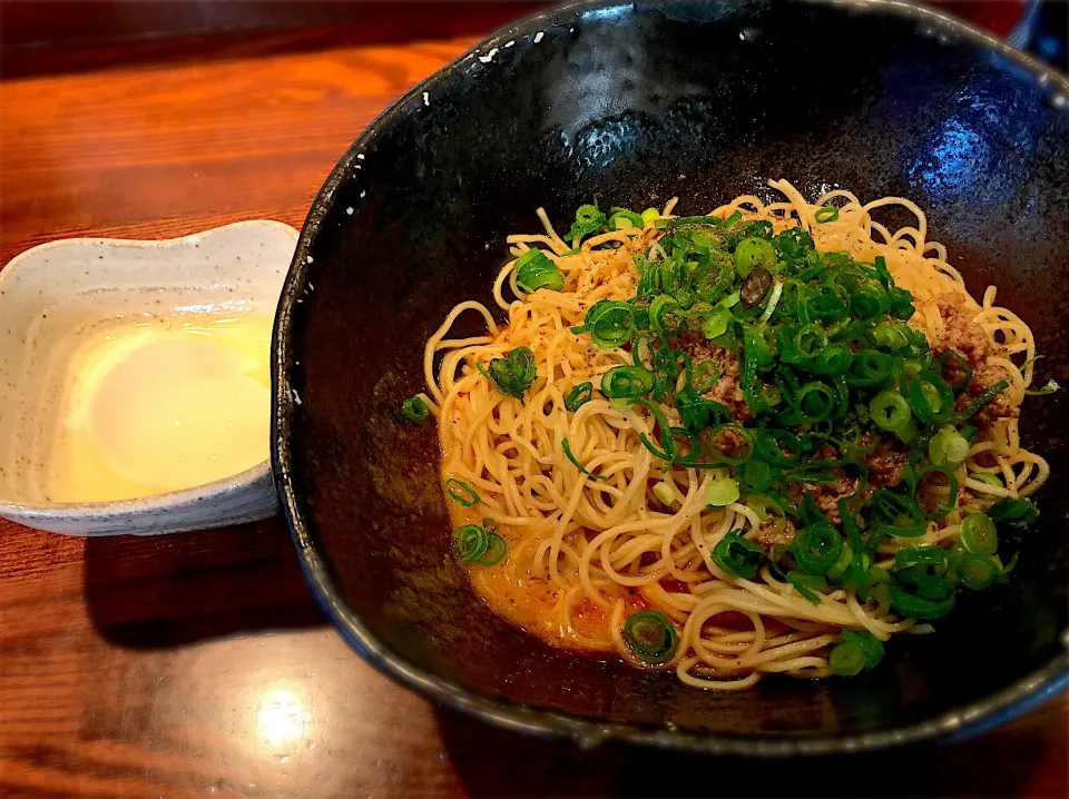 汁なし坦々麺+温玉子|toshi,I🍴さん