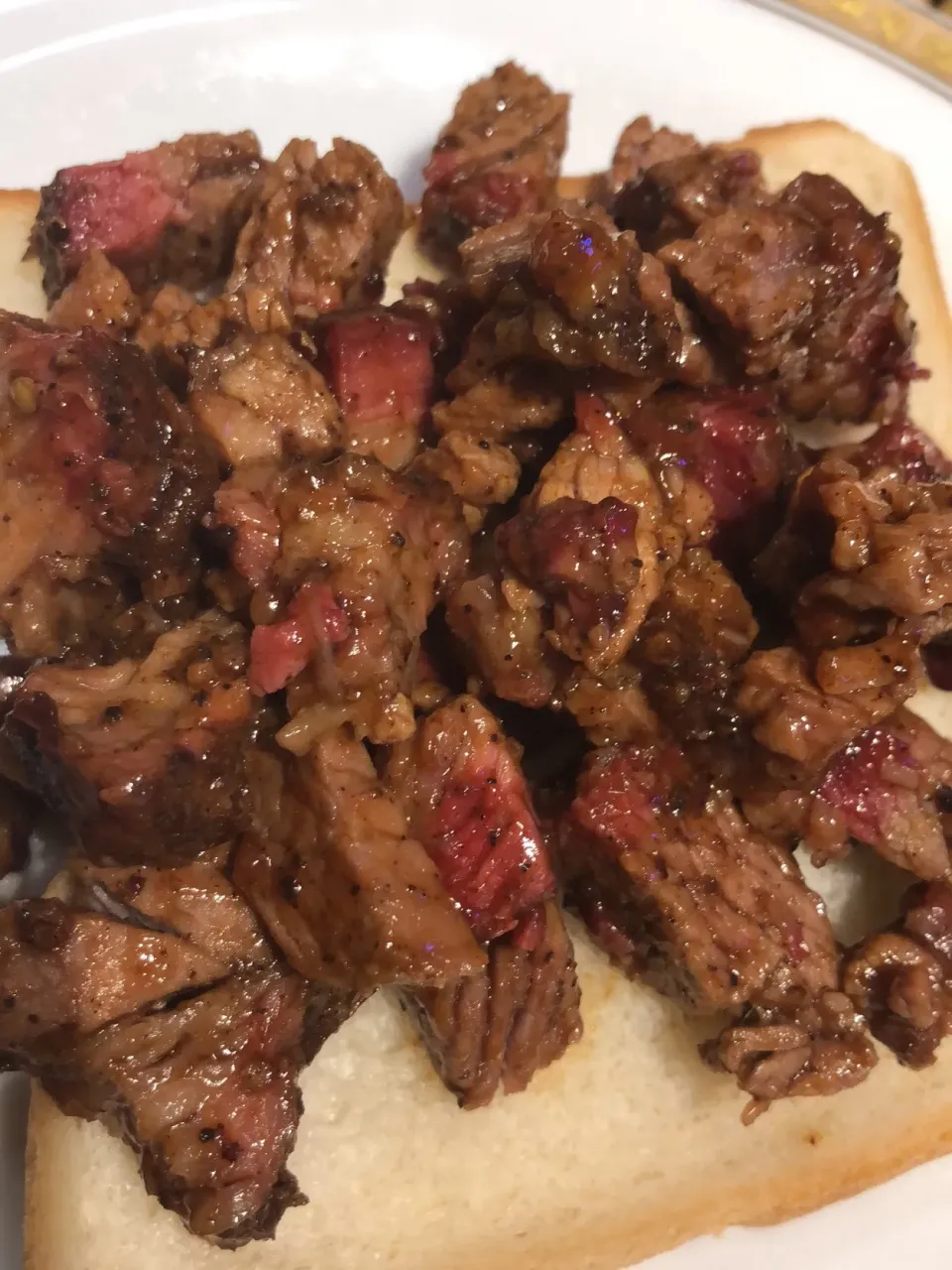 Snapdishの料理写真:Chopped BBQ Brisket|Chris Shannonさん