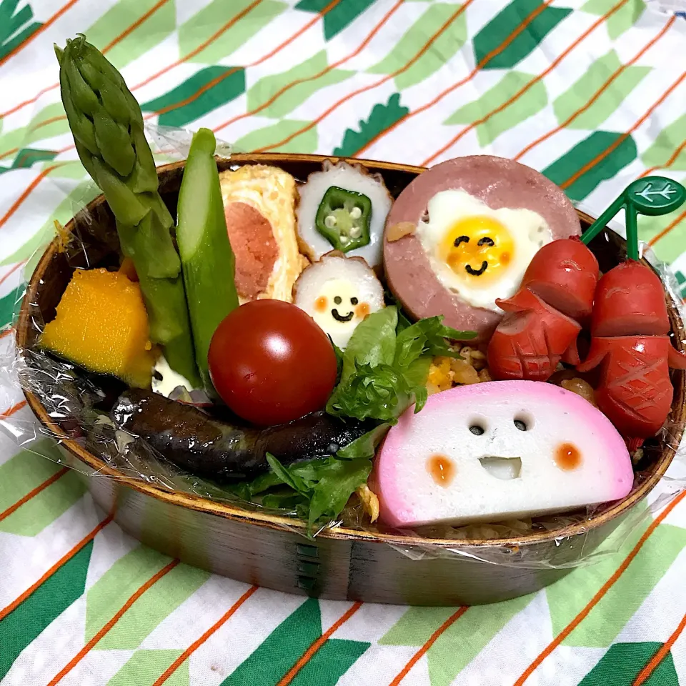 Snapdishの料理写真:2018年3月27日 オレ弁当♪|クッキングおやぢさん