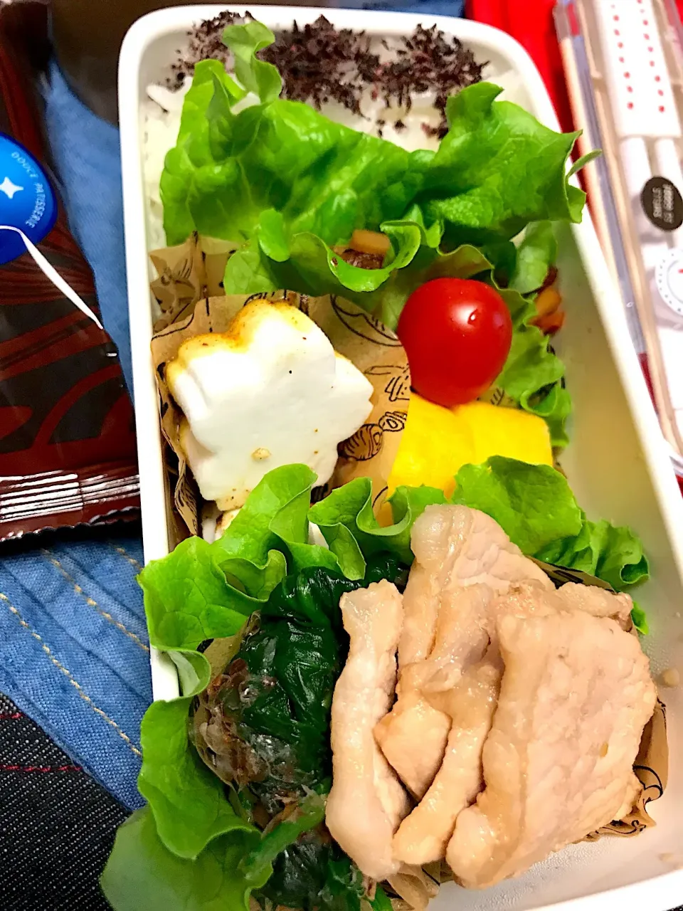 Snapdishの料理写真:女子高校生用 塾弁|riorieさん