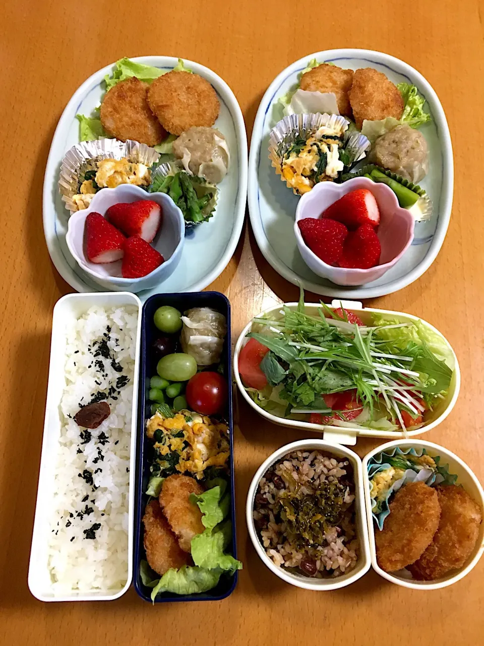 今日のお弁当♡2018.3.27.|kimikimiさん