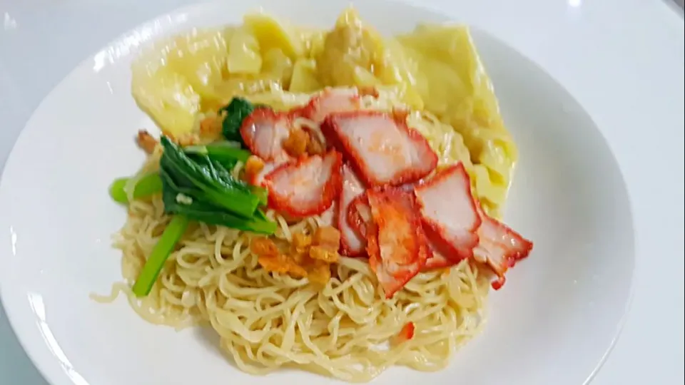 Thai style wanton mee with pork lard 😍😙|🌷lynnlicious🌷さん