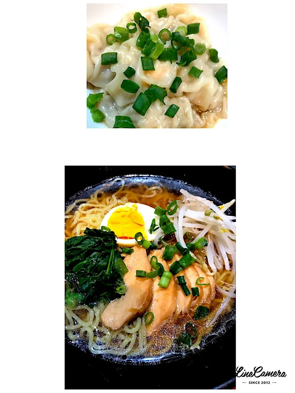 鶏チャーシューの醤油ラーメンと海老ワンタン|mmmd_lさん