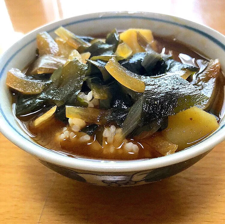 ねこまんま（味噌汁かけご飯）|ガク魁‼︎男飯さん