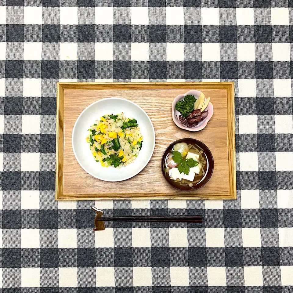 春ランチ アッチさんの料理 菜の花ごはん|omoさん