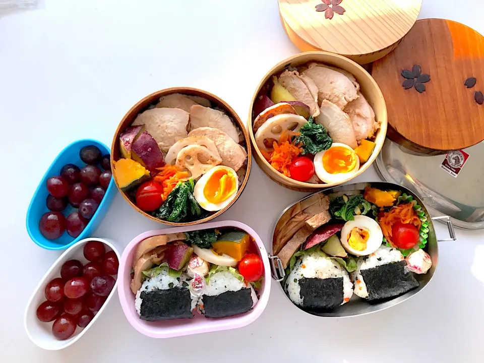 鶏ハムのお弁当|masamiさん