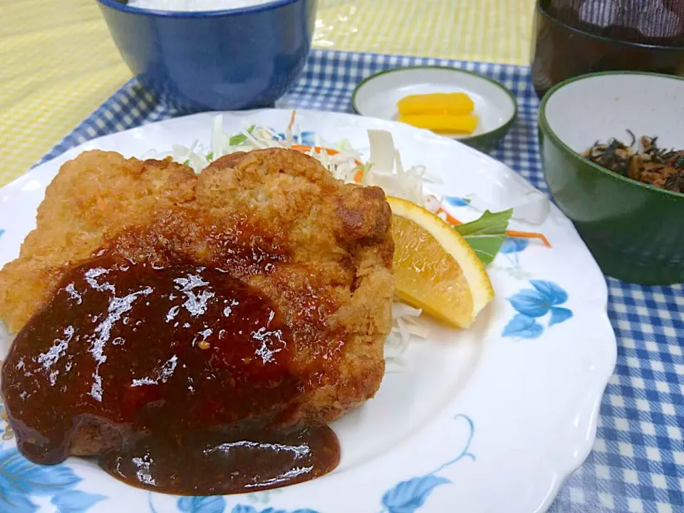 チキンカツ定食|nyama1さん