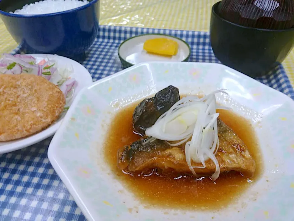 サバの揚げ煮定食|nyama1さん