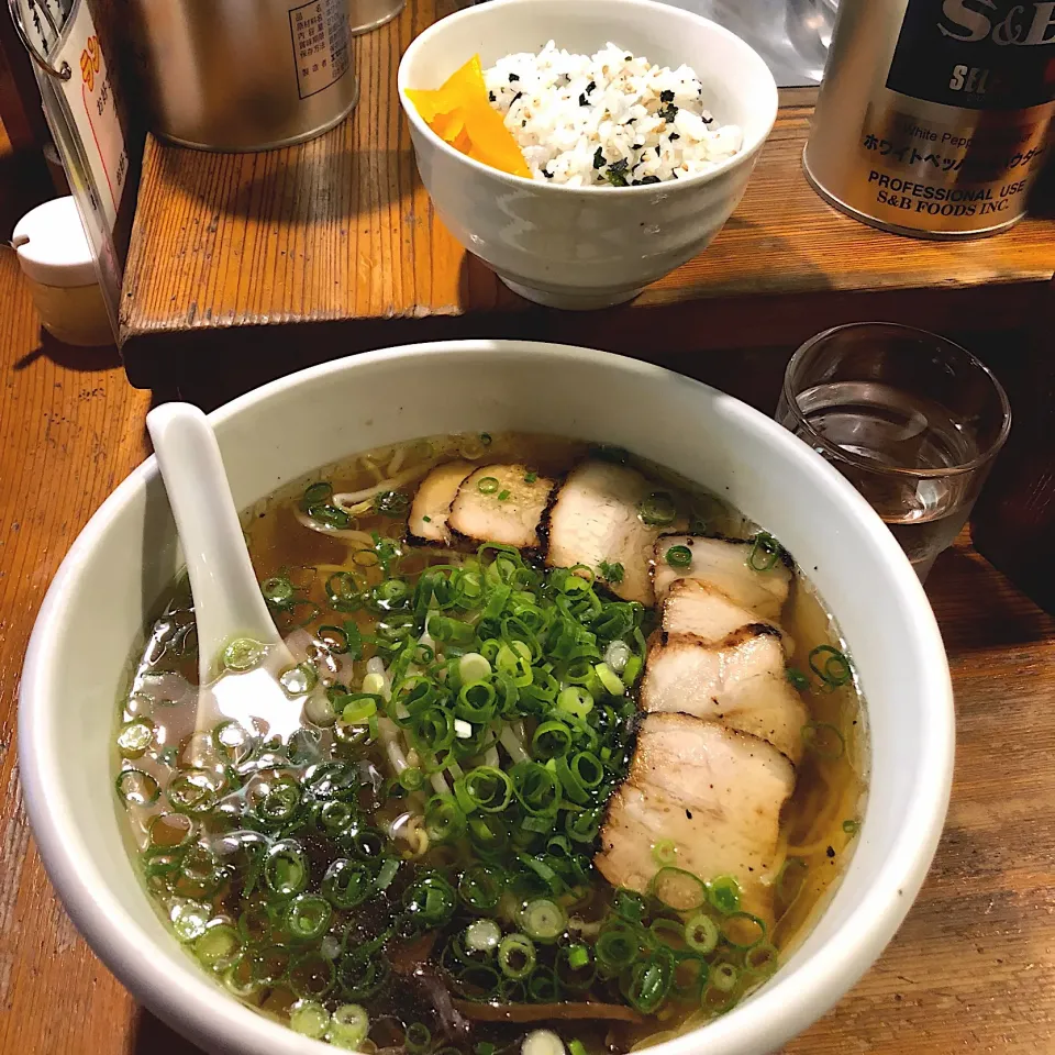 チャーシュー麺とわかめご飯*\(^o^)/*|すかラインさん