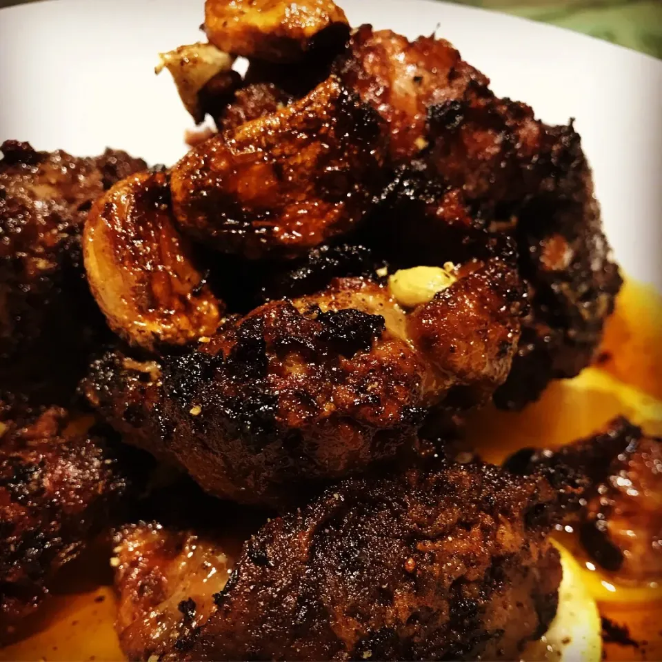 Oven Roasted BBQ Chicken Livers with Garlic&Lemon|Emanuel Hayashiさん