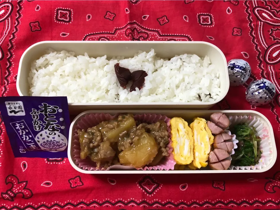 Snapdishの料理写真:2018/3/29(木) 夫弁当🎵|kiyominさん