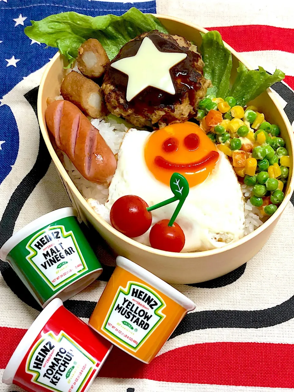 Snapdishの料理写真:パパ弁当🍱|三姉妹のママさん