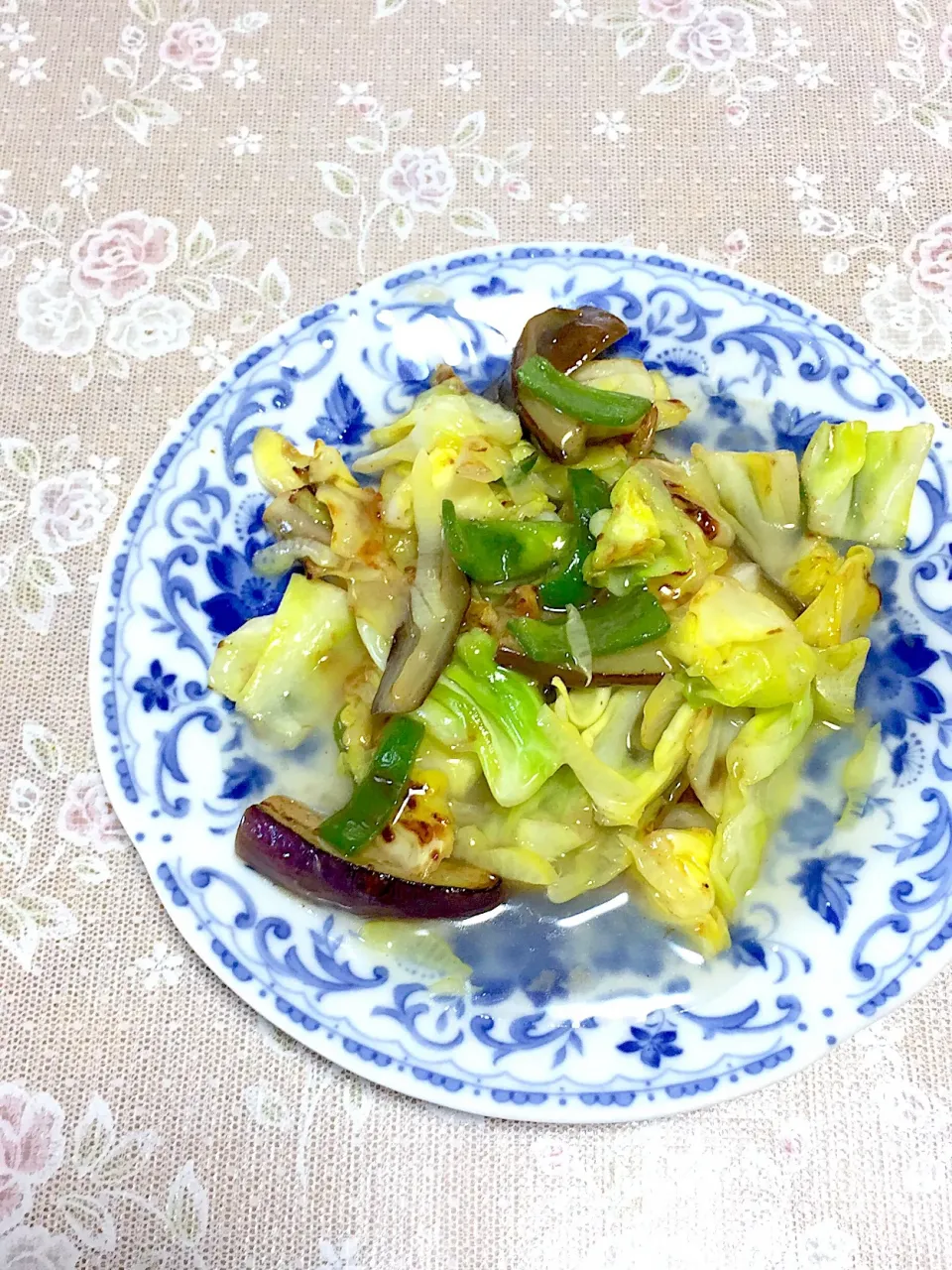 Snapdishの料理写真:野菜炒めの柚子あんかけ|小鳥さん