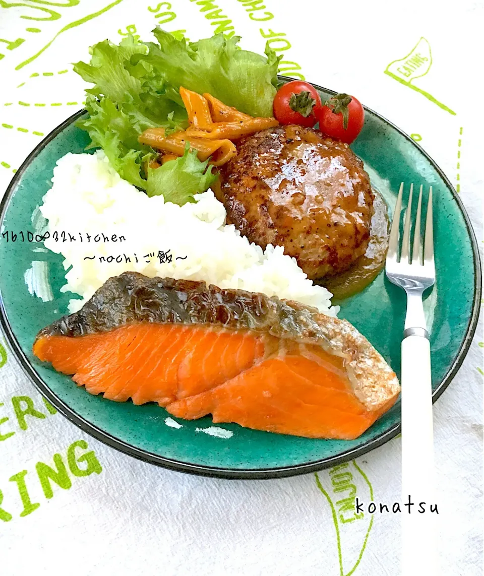 Snapdishの料理写真:今日の置き飯〜昼ごはん〜   #cookingram  #instafood  #snapdish  #お家ご飯  #置き飯  #アスリートご飯  #運動部男子  #バスケ部  #食べ盛り|nachiさん