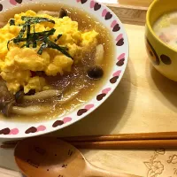 Snapdishの料理写真:和風オムライス|大盛りご飯さん