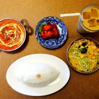 Snapdishの料理写真:インド料理ランチ🇮🇳|あいさん