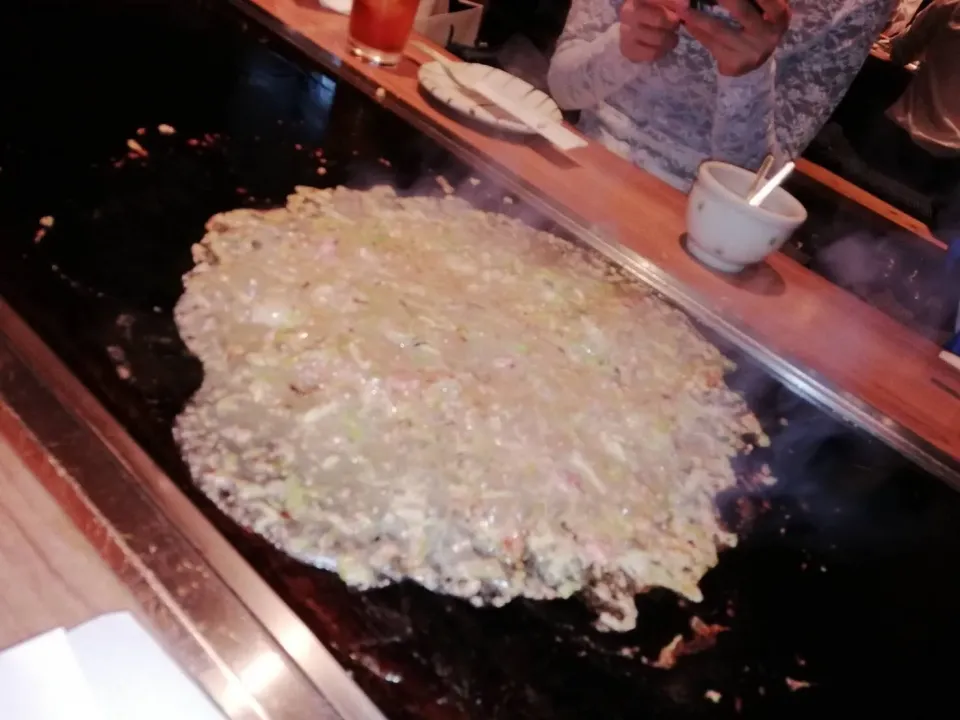 今日はもんじゃ焼き|宙まめさん