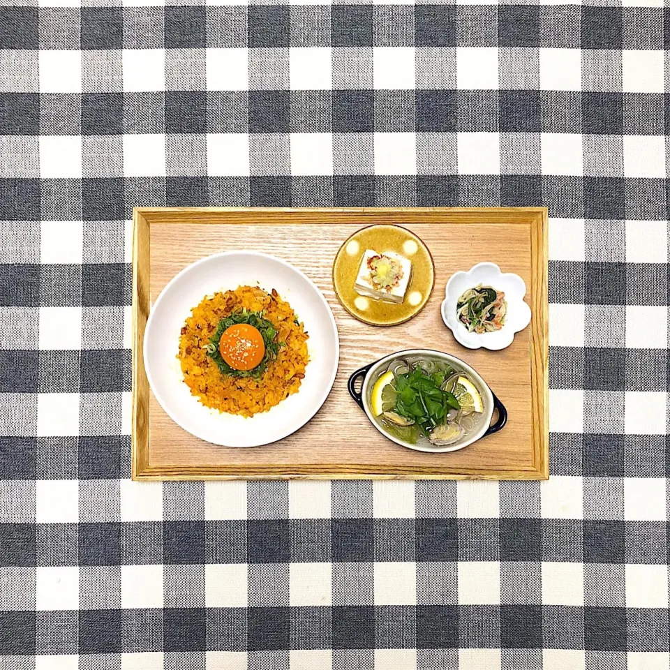 【ELLE gourmet】あさりとクレソンの鍋レシピ｜エル・オンライン  #納豆キムチ炒飯|omoさん