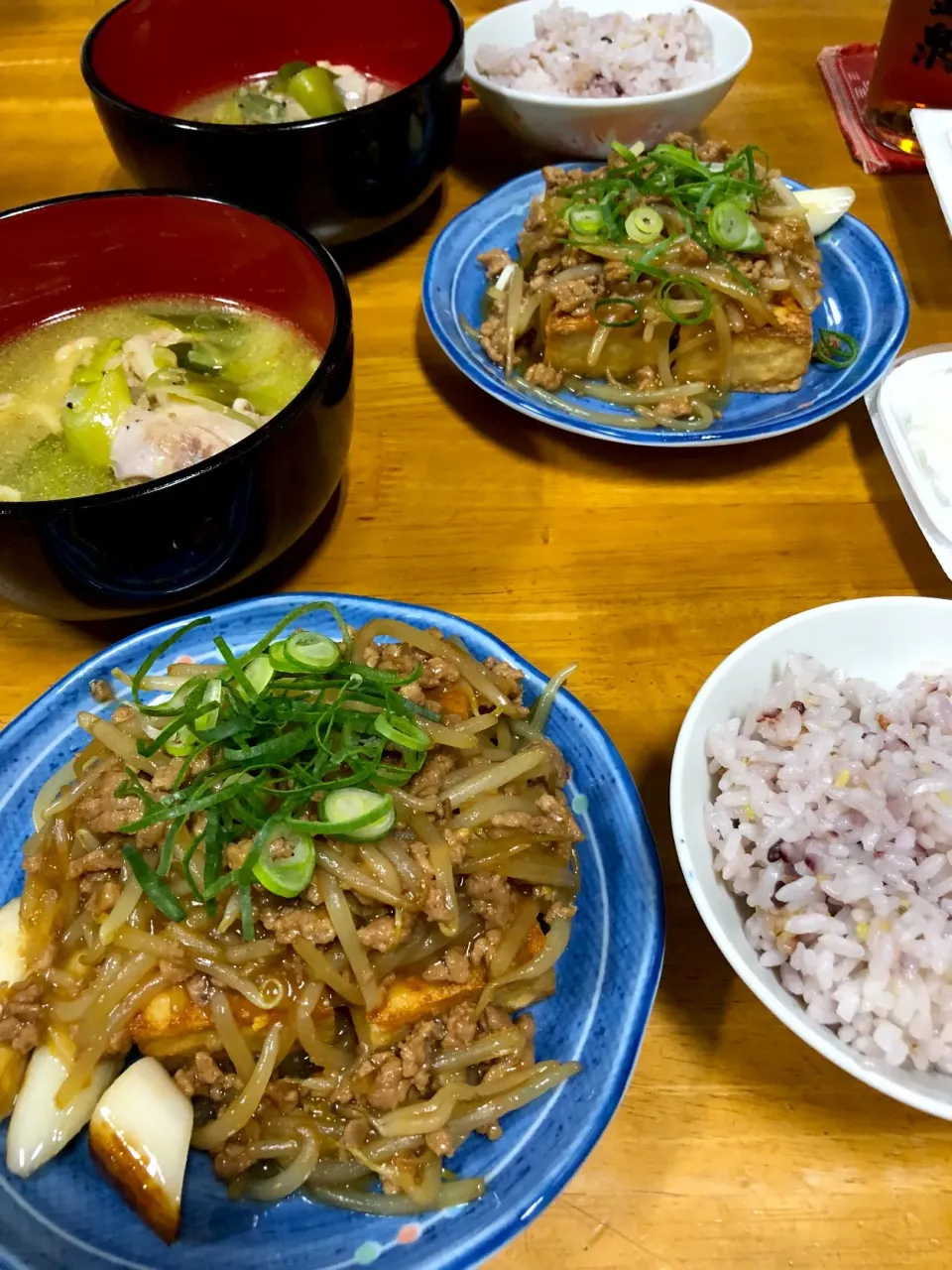 ひき肉ともやしのトロトロ餡かけ厚揚げ*\(^o^)/*|すかラインさん