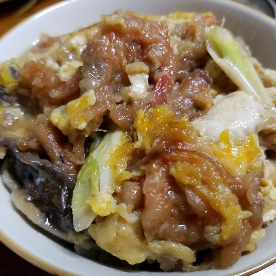 天ぷら玉子とじ丼|Morito Kamiyaさん