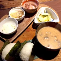 おにぎり定食|かーこさん