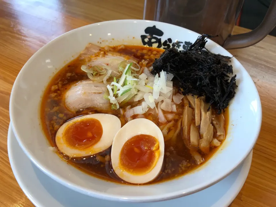 Snapdishの料理写真:旦那氏セレクト☆ 赤チャチャラーメン|いく❤️さん