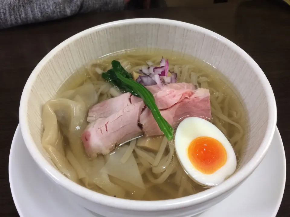 鶏と魚の塩そば|いく❤️さん