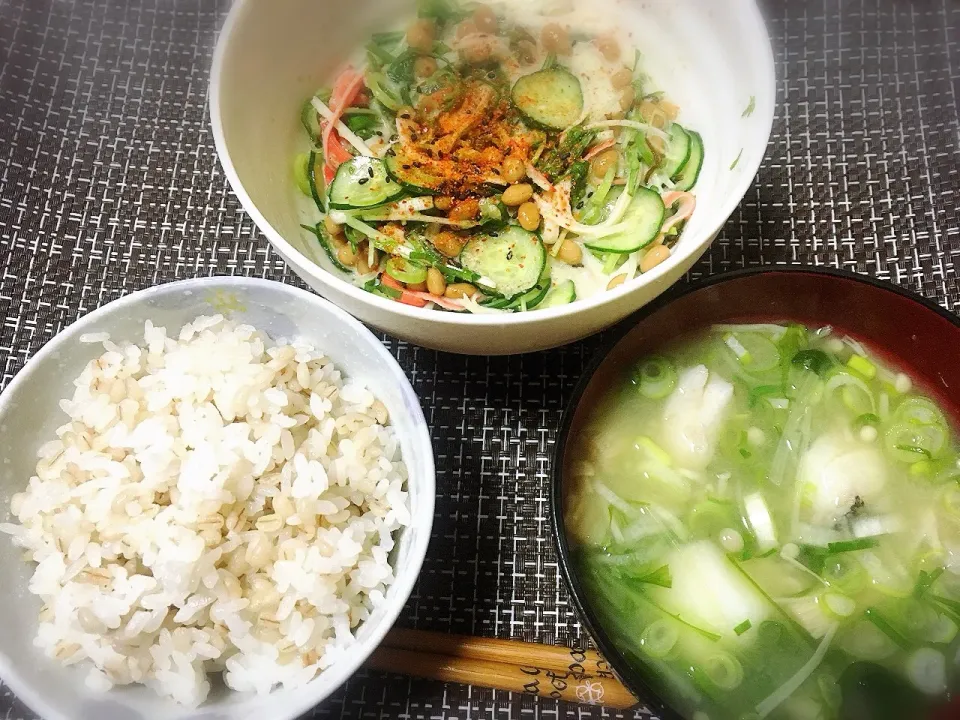 ヘルシー定食🥒|くろねこっく🐈‍⬛さん